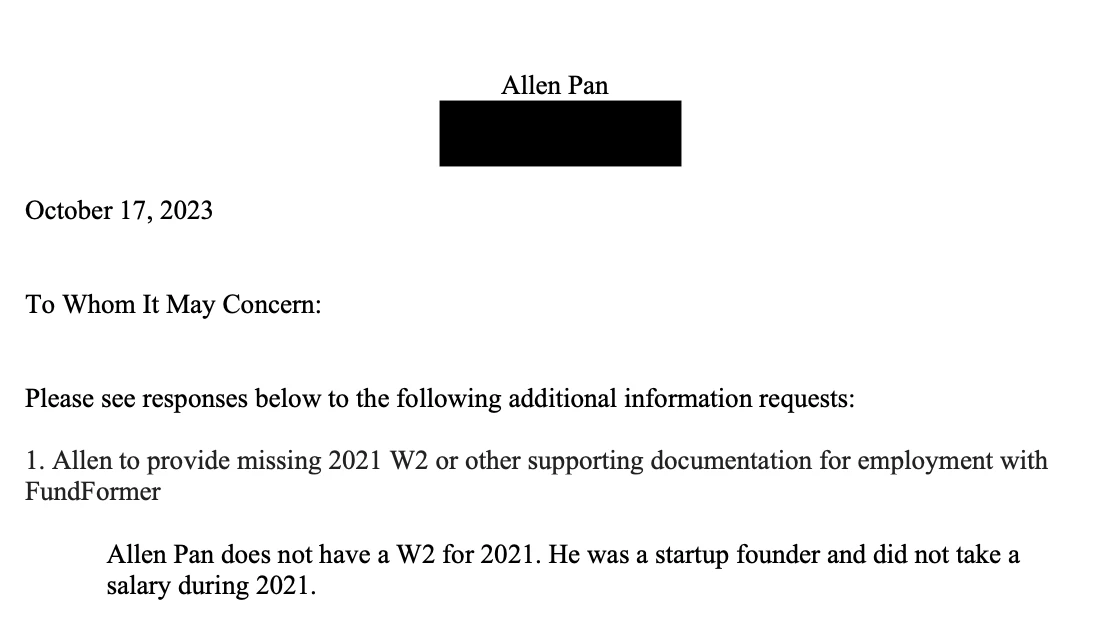 Send additional info
